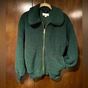 NWOT. Free Assembly Green Jacket